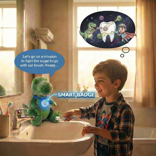 Child playing calmly